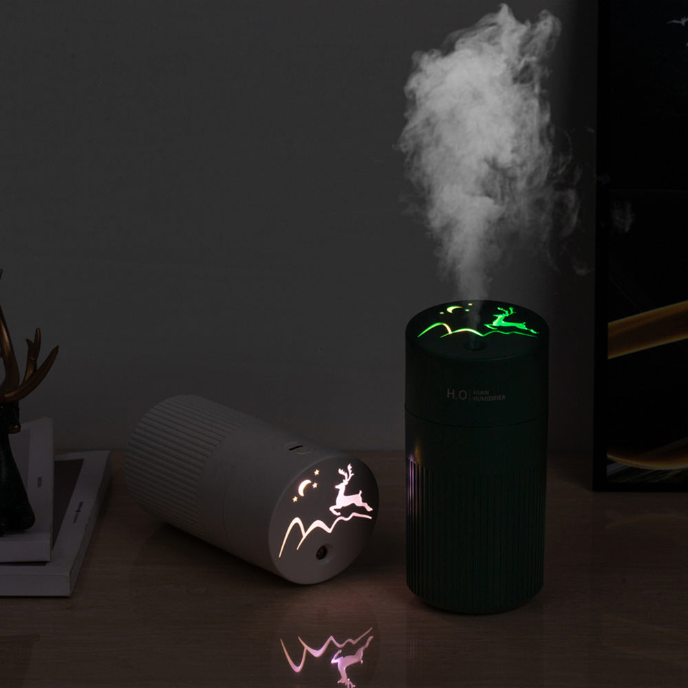 Mini Humidifier - Portable USB Cool Mist Diffuser for Fresh, Relaxing Spaces