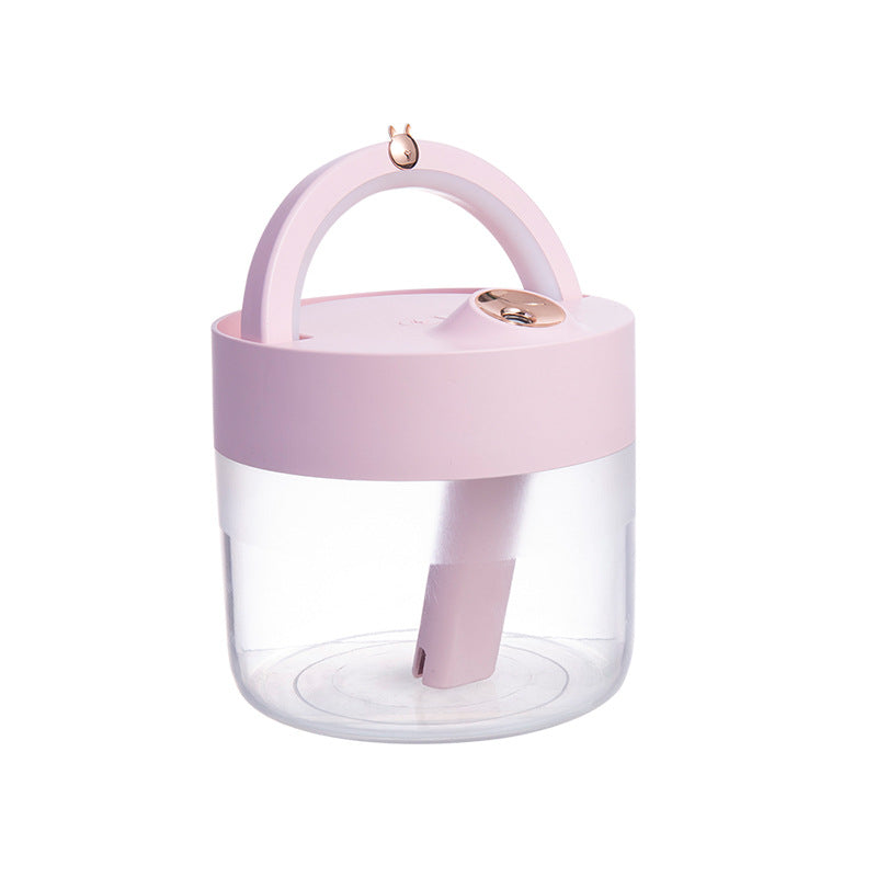 Mini Humidifier - Quiet USB Cool Mist Diffuser for Cozy Rooms & Better Sleep