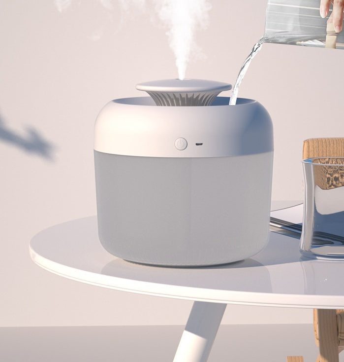 7-Color LED Ultrasonic Humidifier - Quiet Mist Air Diffuser for Home, Office & Relaxation