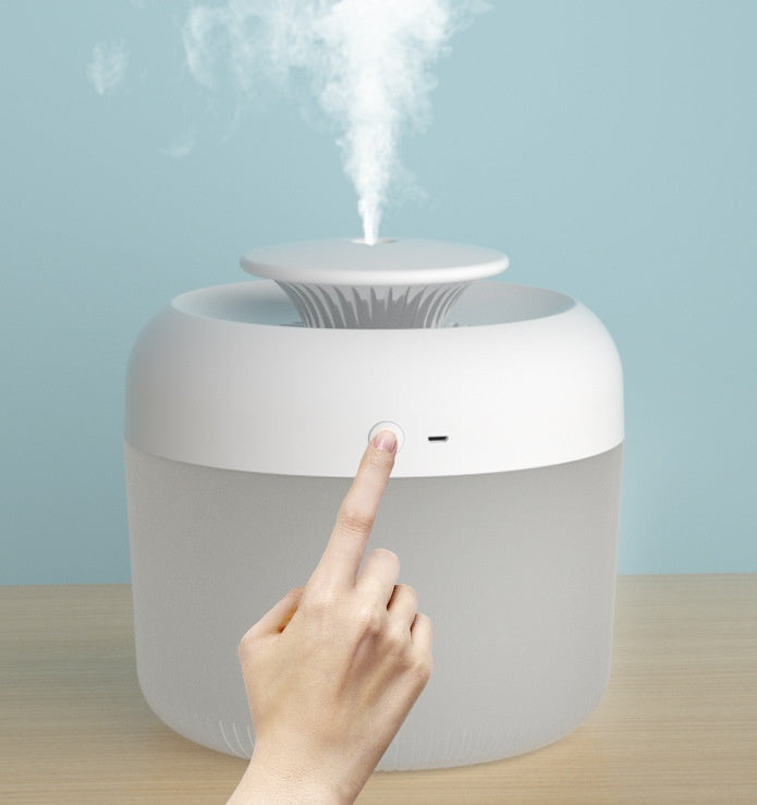 7-Color LED Ultrasonic Humidifier - Quiet Mist Air Diffuser for Home, Office & Relaxation