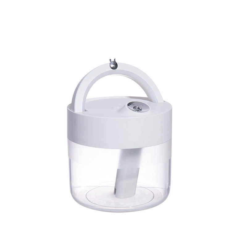 Mini Humidifier - Quiet USB Cool Mist Diffuser for Cozy Rooms & Better Sleep