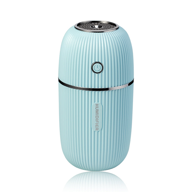 Portable Mini Humidifier USB Rechargeable - Quiet Cool Mist Diffuser for Bedroom, Office & Travel