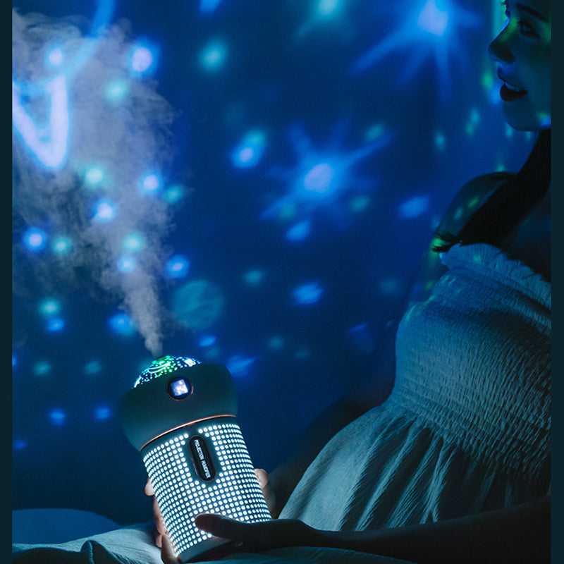 Galaxy Projection Humidifier 2- in- 1 Star Night Light Aromatherapy Diffuser