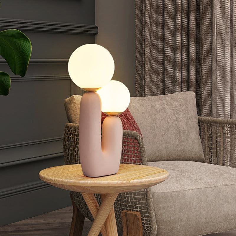 Modern Sculptural LED Table Lamp - Minimalist Ambient Lighting