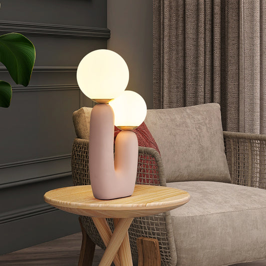 Modern Sculptural LED Table Lamp - Minimalist Ambient Lighting