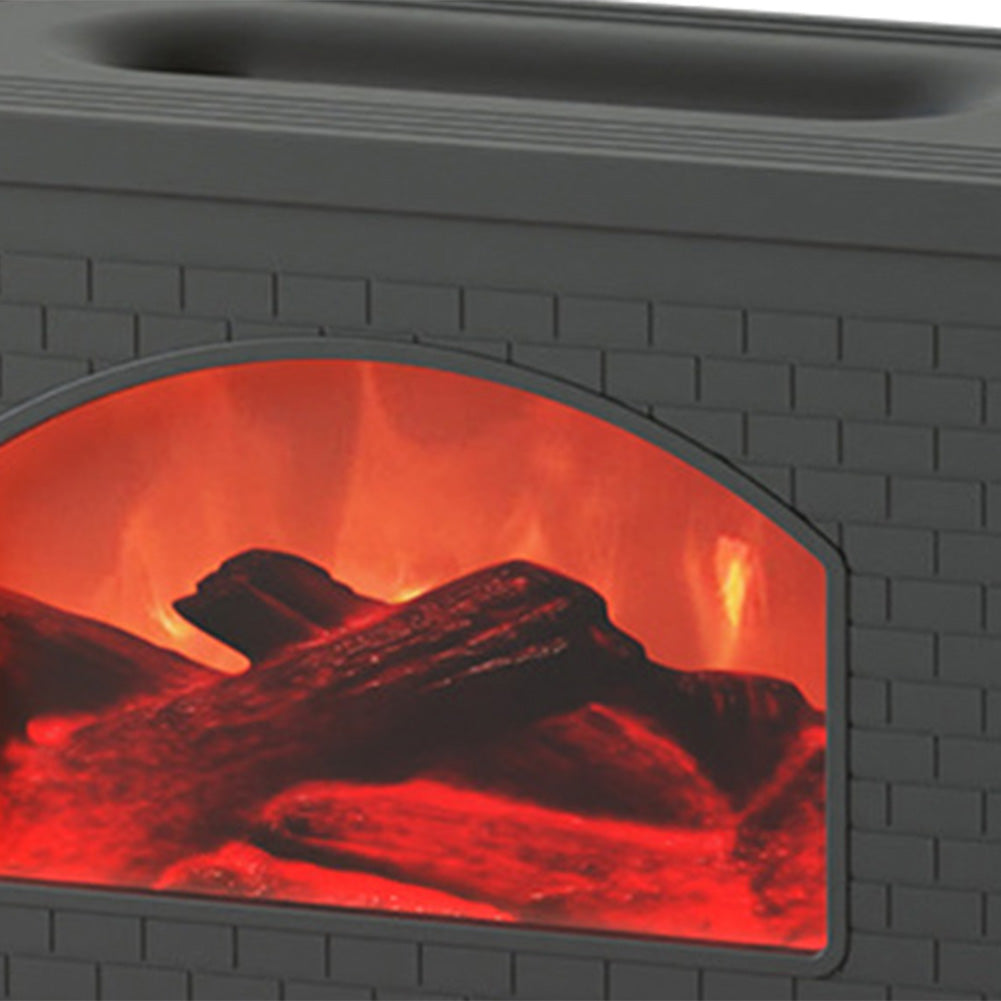 Flame Mist Fireplace Humidifier -  Cozy LED Aroma Diffuser