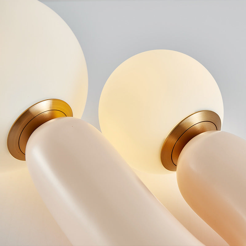 Modern Sculptural LED Table Lamp - Minimalist Ambient Lighting