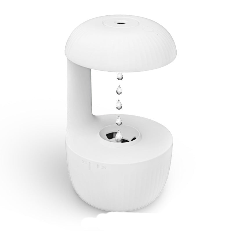 Anti-Gravity Water Drop Humidifier - Relaxing LED Mist Diffuser