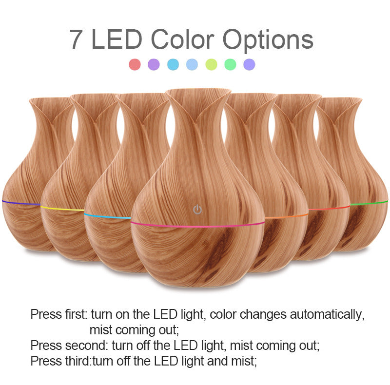 Vase Humidifier - Modern Ultrasonic Diffuser for Calm, Elegant Spaces