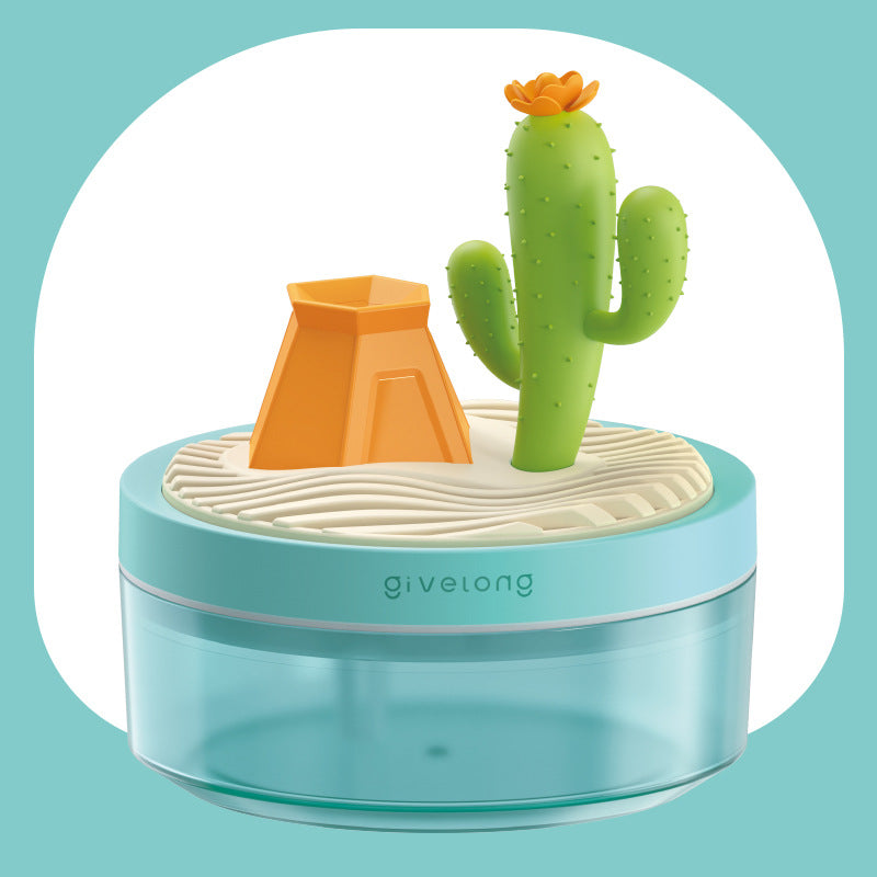 Landscape Humidifier - Cute Desktop Mist with LED Glow