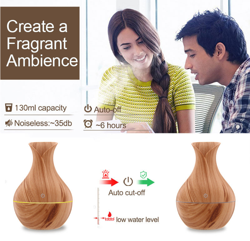 Vase Humidifier - Modern Ultrasonic Diffuser for Calm, Elegant Spaces
