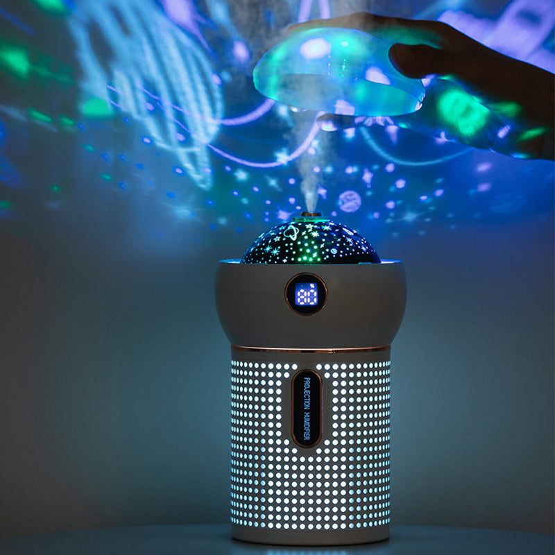 Galaxy Projection Humidifier 2- in- 1 Star Night Light Aromatherapy Diffuser