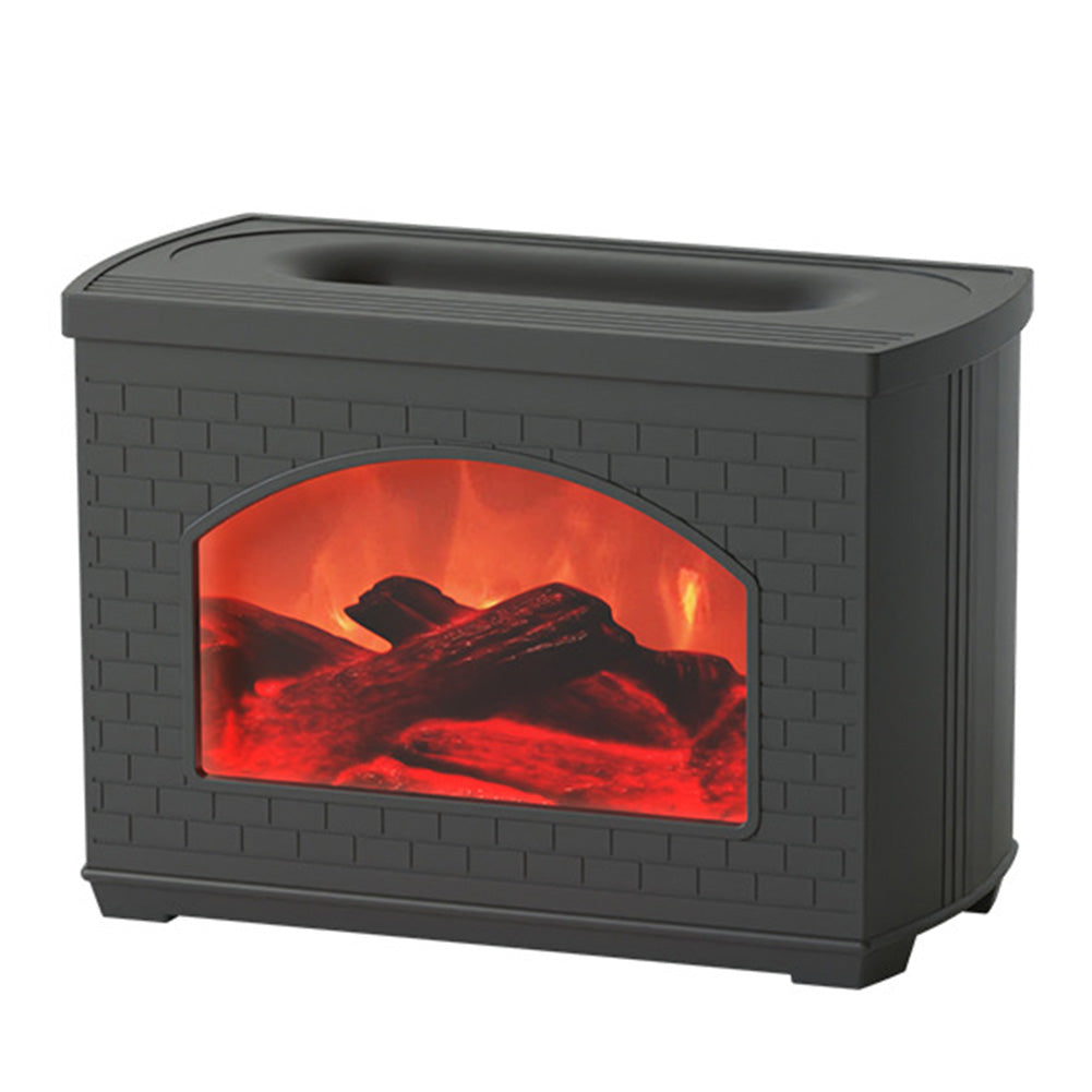 Flame Mist Fireplace Humidifier -  Cozy LED Aroma Diffuser