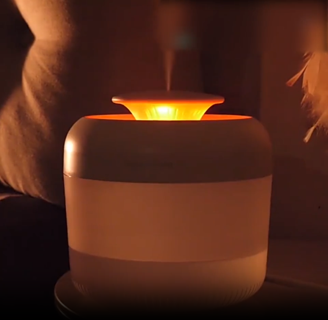 7-Color LED Ultrasonic Humidifier - Quiet Mist Air Diffuser for Home, Office & Relaxation