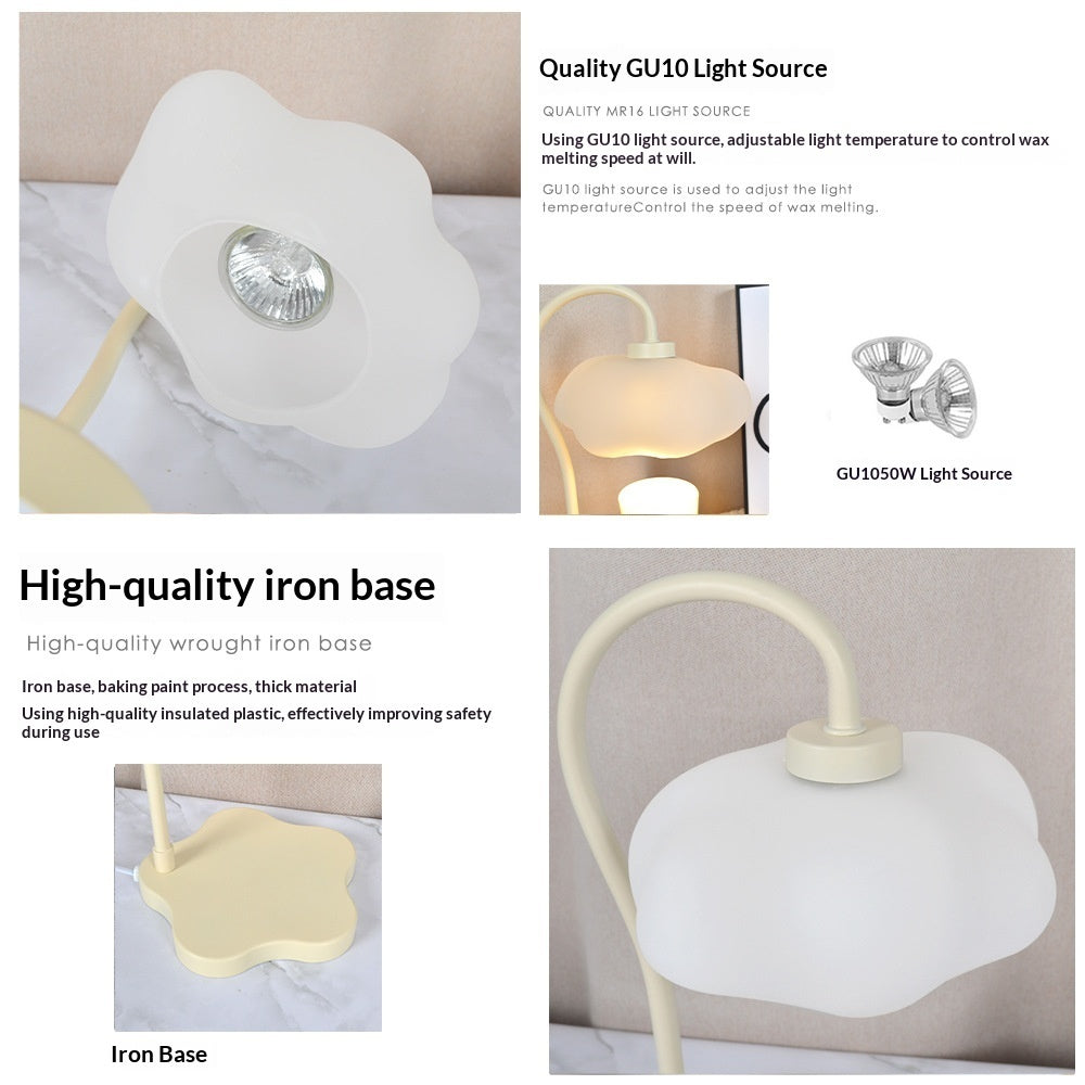 Aesthetic Candle Warmer Lamp - Cozy Glow Wax Melt Heater