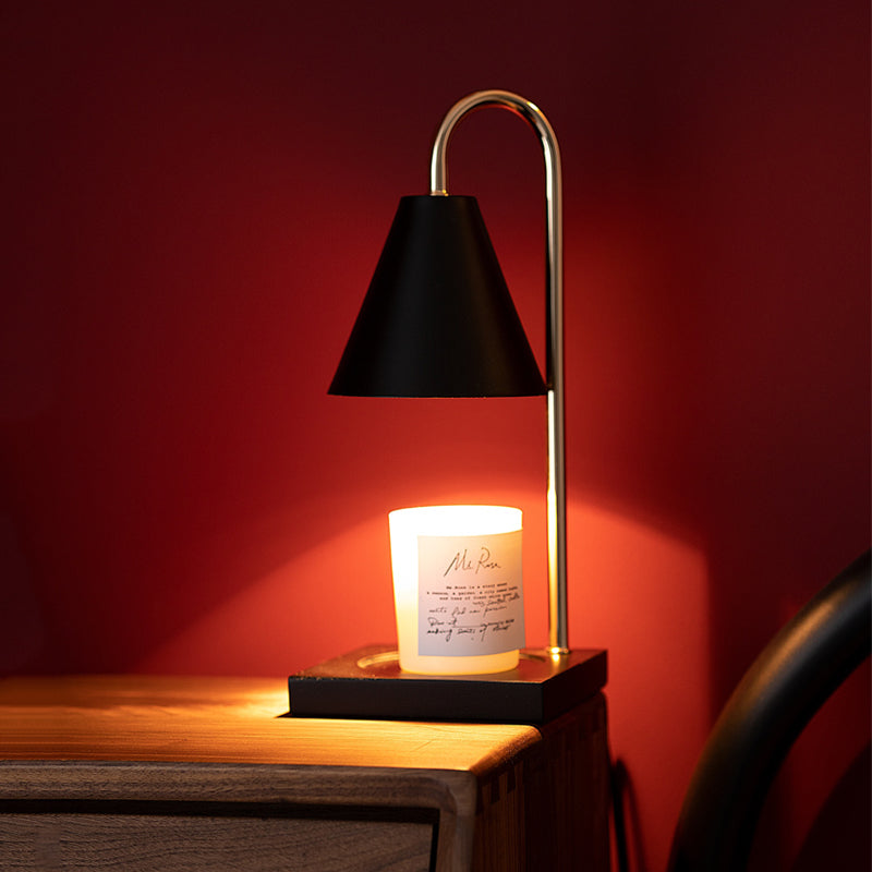 Aesthetic Candle Warmer Lamp - Cozy Night Light Wax Melt Heater